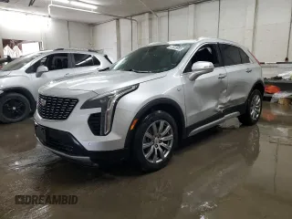 2021 Cadillac XT4 AWD Premium Luxury with VIN 1GYFZDR4XMF067733, listed as a Copart auction lot 47523055 with 109,727 mi miles and Salvage Title. Bid and sale history available at carsss.com. Image 1.