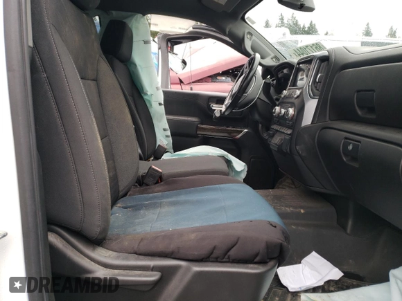2022 GMC Sierra 1500 with VIN 1GT58MEY6NF165155, listed as a Copart auction lot 86171044 with Not Provided miles and Salvage Title. Bid and sale history available at DreamBid. Image 7.