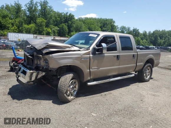2006 Ford F-250 XL with VIN 1FTSW21P36ED15420, listed as a Copart auction lot 61687825 with 148,147 mi miles and Salvage title. Bid and sale history available at DreamBid. Image 1.