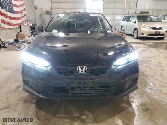 2024 Honda Civic Hatchback Sport with VIN 19XFL2H81RE016719, listed as a Copart auction lot 45383365 with 6,795 mi miles and Salvage Title. Bid and sale history available at carsss.com. Image 5.
