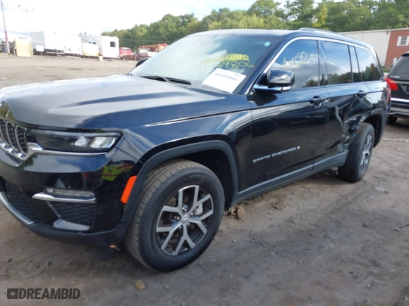 2023 Jeep Grand Cherokee Limited with VIN 1C4RJHBG0P8910322, listed as a IAAI auction lot 40459806 with 14,055 mi miles. Bid and sale history available at carsss.com. Image 18.