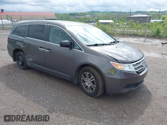 2012 Honda Odyssey EX-L with VIN 5FNRL5H68CB060487, listed as a IAAI auction lot 42176223 with 234,078 mi miles and . Bid and sale history available at DreamBid. Image 1.