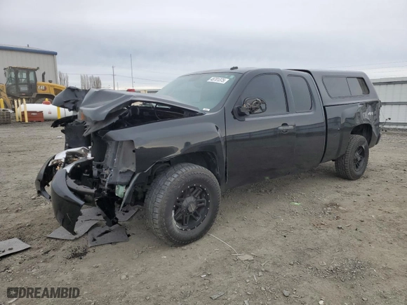 2007 Chevrolet Silverado 1500 LT w/1LT with VIN 2GCEK19J271688518, listed as a Copart auction lot 48701375 with 172,543 mi miles and Salvage Title. Bid and sale history available at carsss.com. Image 1.