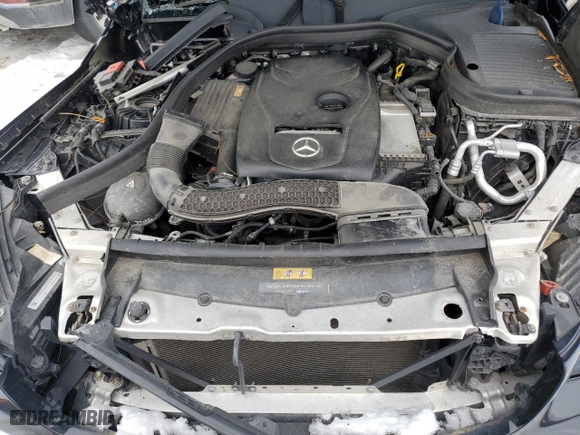 2016 Mercedes-Benz GLC with VIN WDC0G4KBXGF012479, listed as a Copart auction lot 47423395 with 0 mi miles and Salvage Title. Bid and sale history available at carsss.com. Image 12.