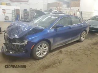 2016 Chrysler 200 Limited with VIN 1C3CCCAB0GN187733, listed as a Copart auction lot 53002965 with 98,223 mi miles and Salvage Title. Bid and sale history available at carsss.com. Image 1.