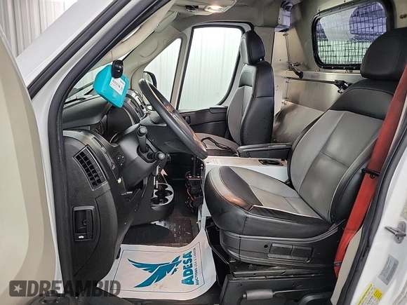 2017 Ram ProMaster Cargo with VIN 3C6TRVAG5HE541809, listed as a IAAI auction lot 41954523 with 84,656 mi miles and . Bid and sale history available at DreamBid. Image 9.