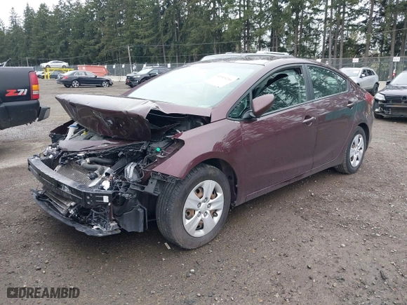 2018 Kia Forte LX with VIN 3KPFK4A79JE273759, listed as a IAAI auction lot 41915216 with 1 mi miles. Bid and sale history available at carsss.com. Image 17.
