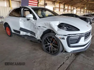 2023 Porsche Macan with VIN WP1AA2A50PLB00727, listed as a Copart auction lot 53501815 with 7,854 mi miles and Salvage Title. Bid and sale history available at carsss.com. Image 4.