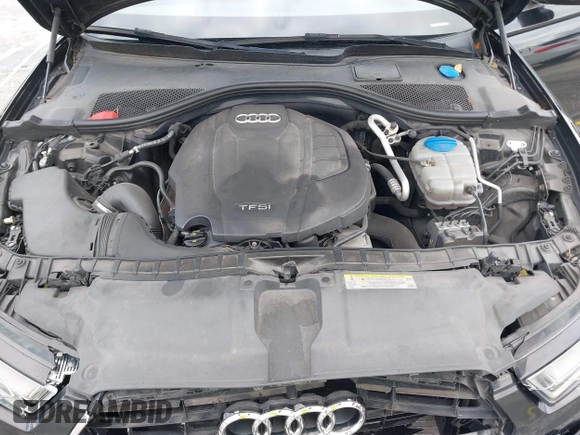 2016 Audi A6 2.0T Premium Plus with VIN WAUGFAFC6GN055826, listed as a IAAI auction lot 42011778 with 98,210 mi miles. Bid and sale history available at carsss.com. Image 10.