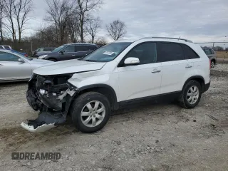2012 Kia Sorento LX with VIN 5XYKT4A66CG264736, listed as a Copart auction lot 42337365 with 161,870 mi miles and Salvage Title. Bid and sale history available at DreamBid. Image 1.