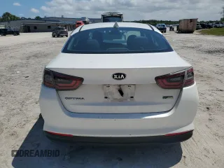 2015 Kia Optima Hybrid with VIN KNAGM4AD6F5082563, listed as a Copart auction lot 55150765 with 191,193 mi miles and Clean Title. Bid and sale history available at carsss.com. Image 6.