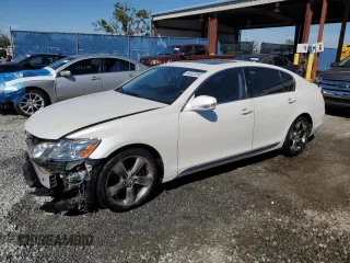2010 Lexus GS 350 with VIN JTHBE1KS3A0049062, listed as a Copart auction lot 48323965 with 153,446 mi miles and Salvage Title. Bid and sale history available at carsss.com. Image 1.