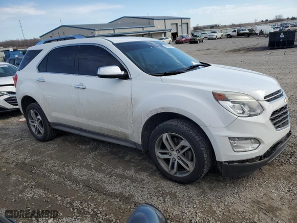2016 Chevrolet Equinox LTZ with VIN 2GNALDEK1G6216476, listed as a Copart auction lot 46550745 with 159,290 mi miles and Salvage Title. Bid and sale history available at carsss.com. Image 4.