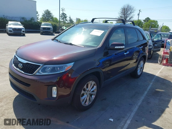 2015 Kia Sorento EX with VIN 5XYKU4A70FG630250, listed as a IAAI auction lot 41878246 with 86,078 mi miles. Bid and sale history available at carsss.com. Image 17.