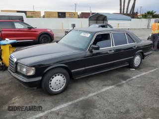 1991 Mercedes-Benz 420 with VIN WDBCA35E5MA601810, listed as a Copart auction lot 81968234 with 83,864 mi miles and Clean Title. Bid and sale history available at carsss.com. Image 1.