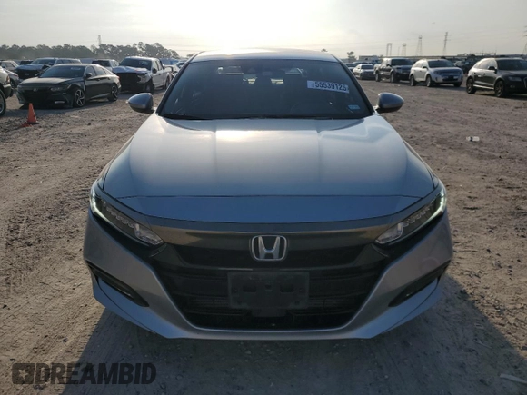 2019 Honda Accord Sport with VIN 1HGCV1F35KA046086, listed as a Copart auction lot 55539125 with 72,305 mi miles and Salvage Title. Bid and sale history available at DreamBid. Image 5.