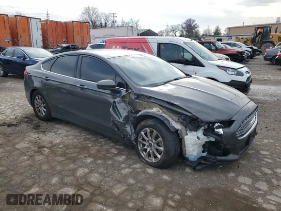 2016 Ford Fusion S z VIN 3FA6P0G74GR280403, wystawiony jako Copart lot #46116205 z przebiegiem 206 488 mil mil oraz Szkoda całkowita • Salvage title. Historia ofert i sprzedaży dostępna na DreamBid. Obrazek 4.