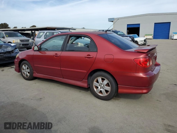 2007 Toyota Corolla CE with VIN 1NXBR32E77Z869735, listed as a Copart auction lot 46121055 with 273,965 mi miles and Salvage Title. Bid and sale history available at DreamBid. Image 2.