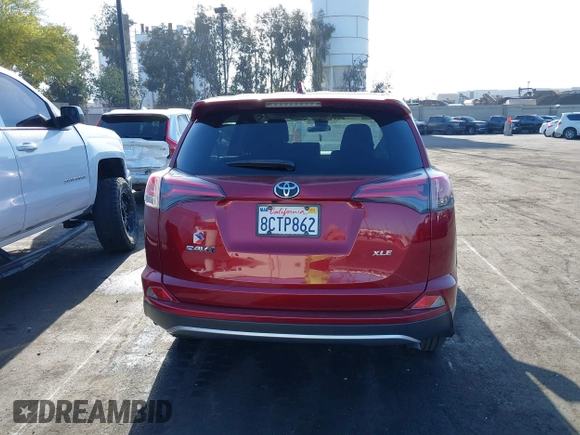 2018 Toyota RAV4 XLE with VIN JTMWFREV6JD117500, listed as a IAAI auction lot 42258588 with Not provided miles and . Bid and sale history available at DreamBid. Image 17.