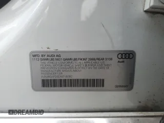 2013 Audi A8 3.0L z VIN WAURGAFD5DN018082, wystawiony jako Copart lot #60092825 z przebiegiem 69 345 mil mil oraz Szkoda całkowita • Salvage title. Historia ofert i sprzedaży dostępna na DreamBid. Obrazek 12.