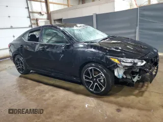 2025 Nissan Sentra SR z VIN 3N1AB8DV2SY267851, wystawiony jako Copart lot #59961715 z przebiegiem 9 955 mil mil oraz Nie do naprawy • Non repairable. Historia ofert i sprzedaży dostępna na DreamBid. Obrazek 4.