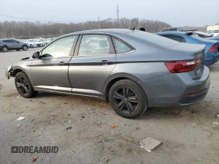 2024 Volkswagen Jetta SE with VIN 3VW7M7BU7RM020488, listed as a Copart auction lot 48544855 with 16,499 mi miles and Salvage title. Bid and sale history available at DreamBid. Image 2.