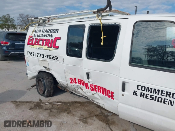 2010 Ford Econoline Cargo Commercial with VIN 1FTNE2EW6ADA38777, listed as a IAAI auction lot 41557940 with 176,936 mi miles and . Bid and sale history available at DreamBid. Image 6.