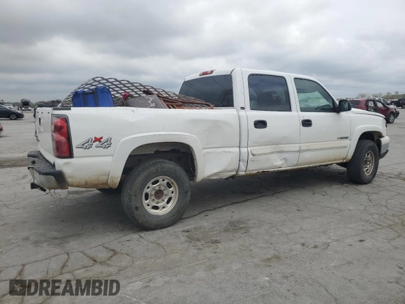 2007 Chevrolet Silverado 1500HD LT1 with VIN 1GCGK13U17F104419, listed as a Copart auction lot 52756125 with 331,848 mi miles and Clean Title. Bid and sale history available at DreamBid. Image 3.