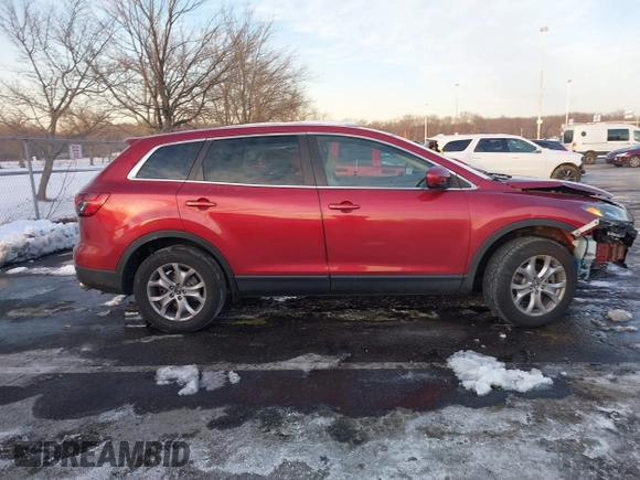 2014 Mazda CX-9 Touring with VIN JM3TB3CV1E0433325, listed as a IAAI auction lot 41409898 with 117,082 mi miles. Bid and sale history available at carsss.com. Image 13.