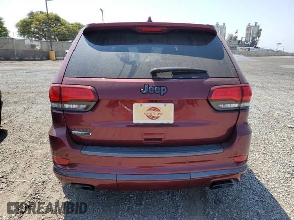 2018 Jeep Grand Cherokee High Altitude with VIN 1C4RJFCM5JC470739, listed as a Copart auction lot 63892274 with 0 mi miles and Salvage Title. Bid and sale history available at carsss.com. Image 6.