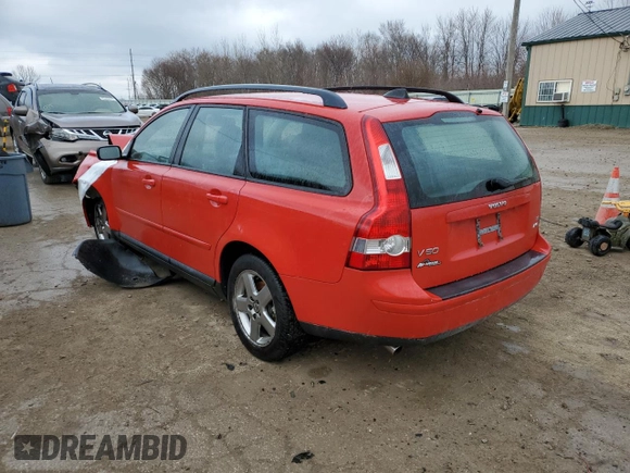 2006 Volvo V50 with VIN YV1MJ682862201966, listed as a Copart auction lot 74608684 with 136,056 mi miles and Non Repairable. Bid and sale history available at carsss.com. Image 2.