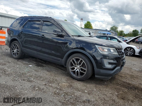 2016 Ford Explorer Sport with VIN 1FM5K8GT1GGC63397, listed as a Copart auction lot 55481335 with 161,211 mi miles and Clean title. Bid and sale history available at DreamBid. Image 4.