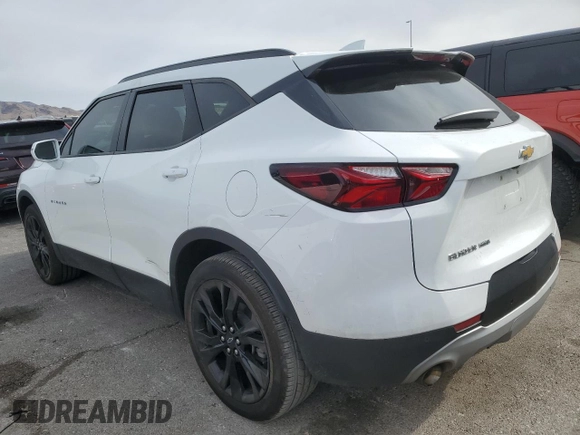 2020 Chevrolet Blazer LT z VIN 3GNKBHRS9LS618251, wystawiony jako Copart lot #55466355 z przebiegiem 77 389 mil mil oraz Szkoda całkowita • Salvage title. Historia ofert i sprzedaży dostępna na DreamBid. Obrazek 2.