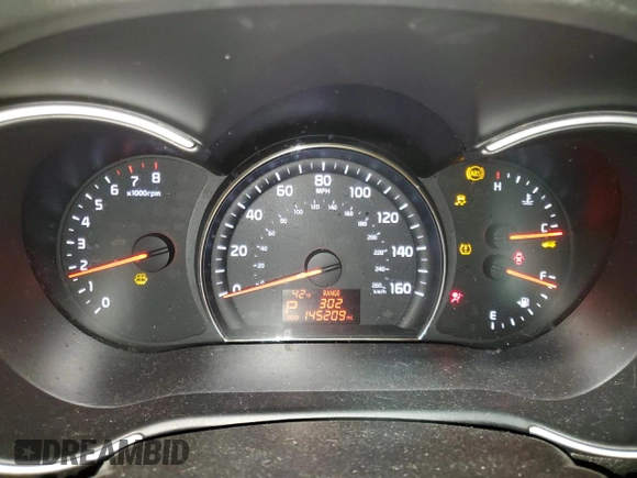 2015 Kia Sorento LX with VIN 5XYKT3A68FG593730, listed as a Copart auction lot 83308664 with 145,209 mi miles and Salvage Title. Bid and sale history available at carsss.com. Image 9.