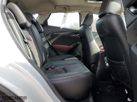 2017 Mazda CX-3 Grand Touring with VIN JM1DKFD70H0141197, listed as a Copart auction lot 45834855 with 146,609 mi miles and Salvage Title. Bid and sale history available at carsss.com. Image 10.
