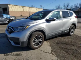 2020 Honda CR-V EX with VIN 2HKRW2H50LH618010, listed as a Copart auction lot 50263355 with 46,531 mi miles and Salvage Title. Bid and sale history available at DreamBid. Image 1.