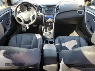 2013 Hyundai Elantra GT w/Blue Int with VIN KMHD35LE8DU052810, listed as a Copart auction lot 72935104 with 101,211 mi miles and Salvage Title. Bid and sale history available at carsss.com. Image 8.