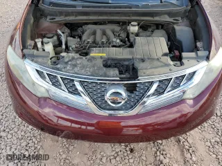 2012 Nissan Murano SL with VIN JN8AZ1MU6CW112028, listed as a Copart auction lot 89210785 with 131,295 mi miles and Salvage Title. Bid and sale history available at carsss.com. Image 13.