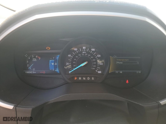 2019 Ford Edge SEL with VIN 2FMPK4J97KBB41108, listed as a Copart auction lot 49675545 with 106,042 mi miles and Non Repairable. Bid and sale history available at carsss.com. Image 9.
