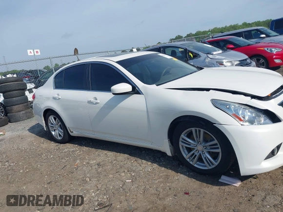 2013 Infiniti G37 Journey with VIN JN1CV6AP4DM713725, listed as a IAAI auction lot 42139687 with 130,257 mi miles and . Bid and sale history available at DreamBid. Image 13.