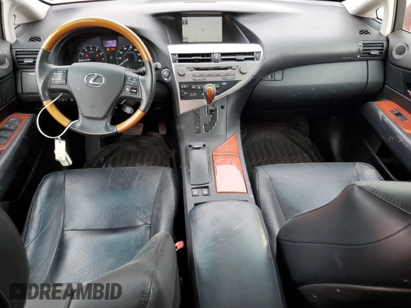 2010 Lexus RX 350 with VIN 2T2BK1BA4AC012430, listed as a Copart auction lot 50730655 with 102,822 mi miles and Salvage Title. Bid and sale history available at DreamBid. Image 8.