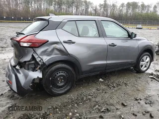2024 Nissan Kicks S with VIN 3N1CP5BV3RL495473, listed as a Copart auction lot 50250855 with 22,680 mi miles and Salvage Title. Bid and sale history available at carsss.com. Image 3.