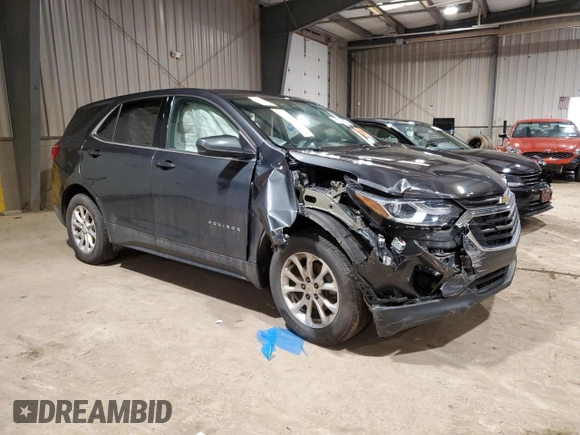 2020 Chevrolet Equinox LT with VIN 2GNAXUEV4L6193557, listed as a Copart auction lot 47398585 with 83,889 mi miles and Salvage Title. Bid and sale history available at DreamBid. Image 4.