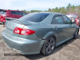 2004 Mazda Mazda6 s with VIN 1YVFP80D545N30474, listed as a IAAI auction lot 42028335 with 1 mi miles. Bid and sale history available at carsss.com. Image 4.