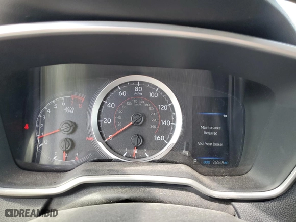 2022 Toyota Corolla Hatchback SE with VIN JTND4MBE8N3165897, listed as a Copart auction lot 50937865 with 36,569 mi miles and Salvage Title. Bid and sale history available at carsss.com. Image 9.