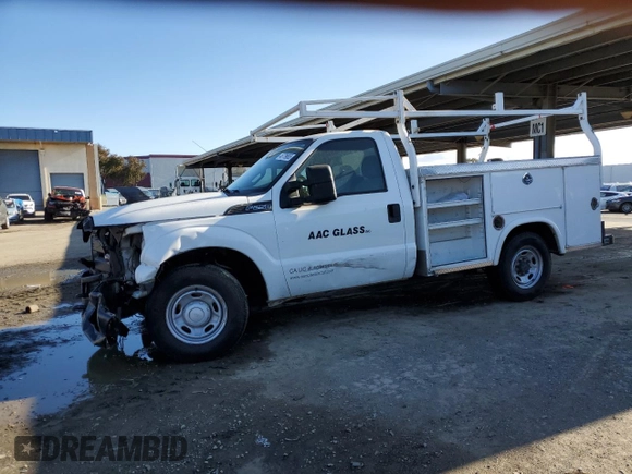 2014 Ford F-250 XL with VIN 1FDBF2A61EEA62194, listed as a Copart auction lot 48779655 with 262,168 mi miles and Clean title. Bid and sale history available at DreamBid. Image 1.