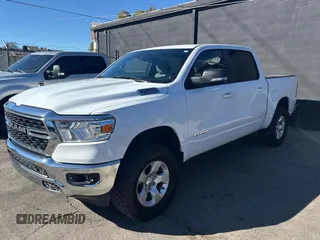 2022 Ram 1500 Lone Star with VIN 1C6SRFFT4NN464963, listed as a Copart auction lot 77888524 with 28,369 mi miles and Non repairable. Bid and sale history available at DreamBid. Image 2.