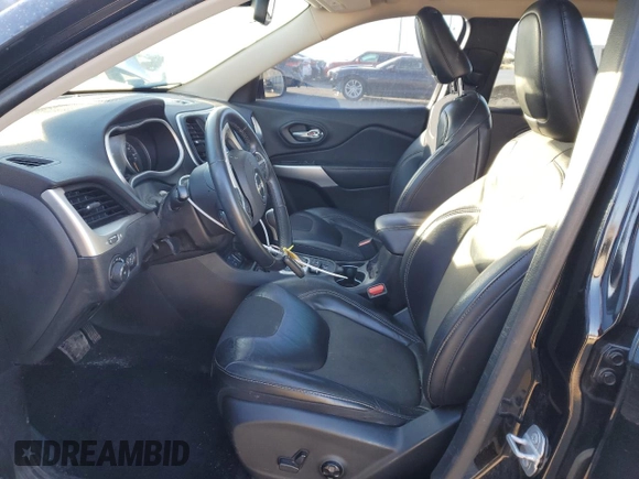2018 Jeep Cherokee Latitude Plus with VIN 1C4PJLLB2JD590884, listed as a Copart auction lot 41808945 with 168,853 mi miles and Salvage Title. Bid and sale history available at carsss.com. Image 7.