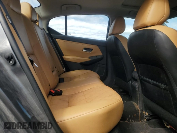 2021 Nissan Sentra SV with VIN 3N1AB8CV4MY279651, listed as a Copart auction lot 49442595 with 54,712 mi miles and Salvage Title. Bid and sale history available at DreamBid. Image 10.
