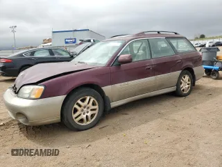 2000 Subaru Legacy Outback Limited with VIN 4S3BH6865Y7621900, listed as a Copart auction lot 53691725 with 285,950 mi miles and Salvage title. Bid and sale history available at DreamBid. Image 1.